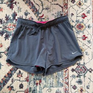 Nike Women's Dark Gray Athletic Shorts